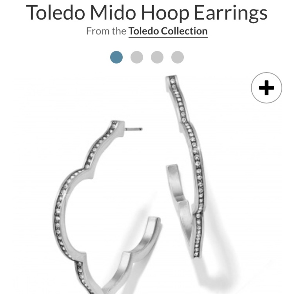 Brighton Toledo Mido Hoop Earrings